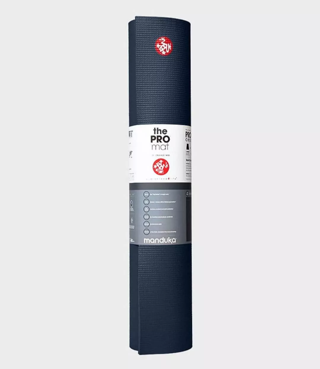 מזרן יוגה XL ארוך Manduka מנדוקה PRO שחור