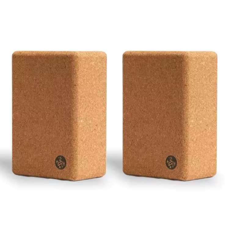 זוג קוביות יוגה משעם מנדוקה Manduka