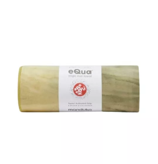 מגבת יוגה מנדוקה eQua® צהוב Earth tie dye